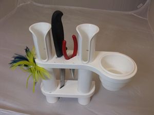 portacañas de pesca para barco / múltiple