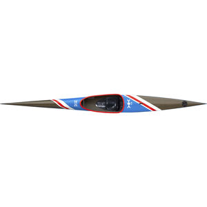 kayak cerrado / rígido / de regata en línea / de maratón