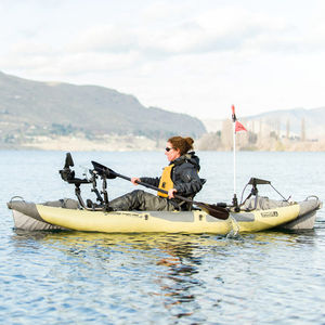 kayak sit-on-top / inflable / de pesca / 1 plaza