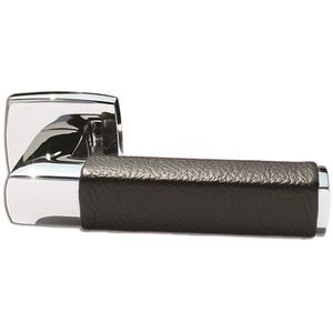 maneta de puerta para barco / de cuero / de latón