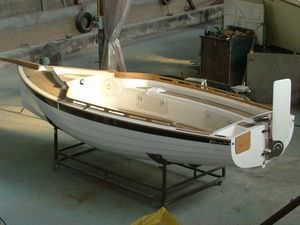 bote de vela clásico