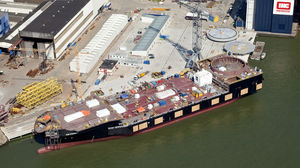 buque de servicio offshore para parques éolicos