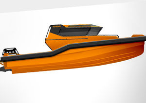 bote de rescate para buque / hidrojet / intraborda / de aluminio
