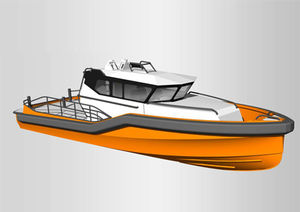 bote de rescate para buque / hidrojet / intraborda / de aluminio