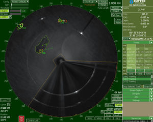 radar para buque / para la detección de hidrocarburos