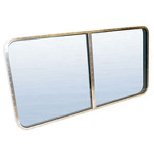 ventana para buque / fija / rectangular