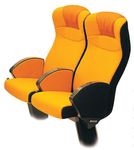 asiento para buque de pasajeros / con reposabrazos / respaldo alto / 2 plazas