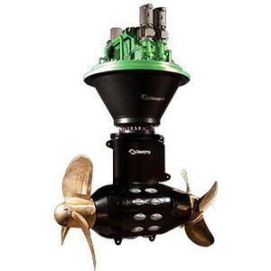 propulsor acimutal / para buque / eléctrico / con motor diésel