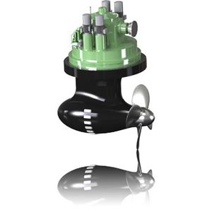propulsor acimutal / para buque / hidráulico / eléctrico