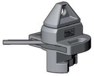 twistlock para amarre de contenedor tipo breech base