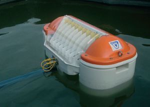 skimmer de hidrocarburos de bandas oleofílicas / para aguas tranquilas / para río