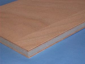 panel sándwich de aislamiento térmico / de espuma / de madera