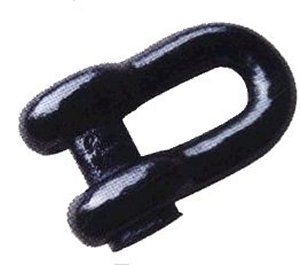 grillete para buque recto / de ensamblaje para cadena de ancla / forjado / de acero inoxidable