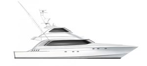 yate a motor catamarán a motor / de pesca deportiva / de gran velocidad / con fly cerrado