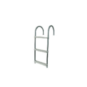escalera para pantalán / de culata 180° / de baño / manual