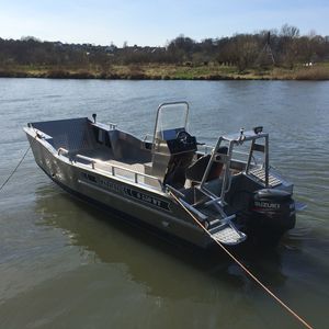 barco utilitario / fueraborda / de aluminio