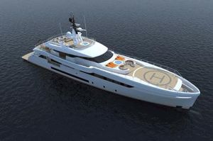 megayate de crucero / raised pilothouse / de aluminio / con 8 camarotes