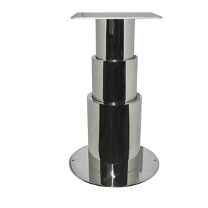 pie de mesa para barco eléctrico / telescópico / de acero inoxidable