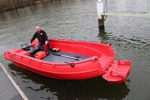 bote fueraborda / de PEAD / rotomoldeado