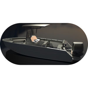 barco open fueraborda / con consola central / open / de pesca deportiva