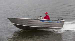 barco open fueraborda / de pesca deportiva / de aluminio / 5 personas máx.