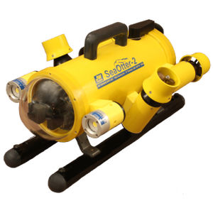 ROV submarino para inspección de pipelines