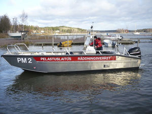 barco de desembarco de aluminio