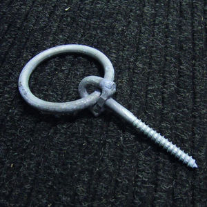 anillo de amarra / redondo / de acero galvanizado