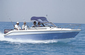 barco de motor de pesca-paseo fueraborda