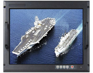 pantalla para barco de uso militar / multifunción / legible a la luz del sol
