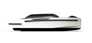 cabin-cruiser intraborda / con hard-top / embarcación auxiliar para mega-yate / con solárium