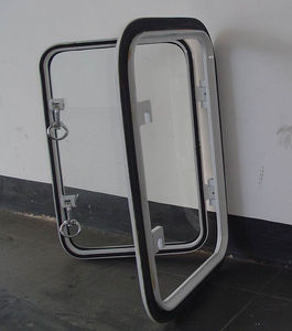 ventana para buque / abrible / rectangular