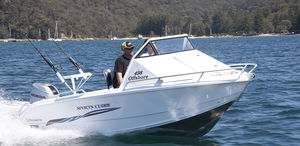 day-cruiser fueraborda / de pesca deportiva / 5 personas máx.