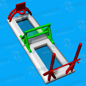 juego acuático cancha de voleibol / portería multideportes / inflable / flotante
