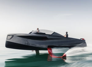 barco cabinado intraborda / híbrido / eléctrico / open