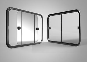 ventana para barco / deslizante / rectangular