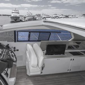 ventana para yate / deslizante / rectangular / de vidrio