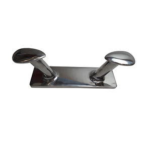 bita para barco / empotrable / de acero inoxidable / de acero inoxidable pulido
