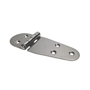 bisagra para barco / para yate / para buque / de acero inoxidable pulido