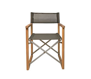 silla tipo director de cine para barco / plegable / de madera