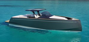 barco cabinado intraborda / open / con solárium / con T-top