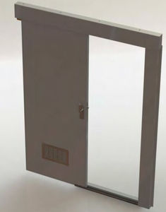 puerta para buque / corredera / B15 / de acero inoxidable