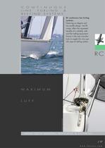Headsail furler: Endless line range