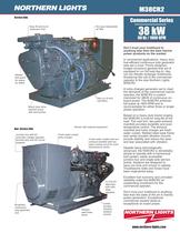M38CR2: 38 kW Northern Lights commercial marine generator set