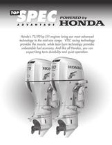 Honda's new 75/90HP EFI Engines 