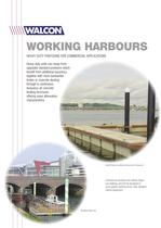 WORKING HARBOURS HEAVY DUTY PONTOONS FOR COMMERCIAL APPLICATIONS