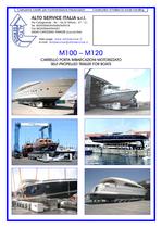 SELF PROPELLED BOAT TRAILER M100-120