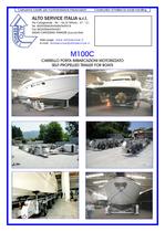 SELF PROPELLED BOAT TRAILER M100C