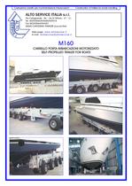 SELF PROPELLED BOAT TRAILER M160