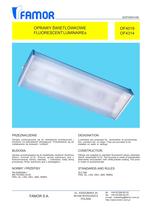 indoor ceiling-mounted luminaire for ships OF4019